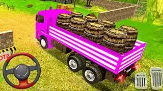Mountain Offroad Truck Driving - Cargo Truck Driver Simulator 2024 - Android GamePlay