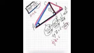 В треугольнике ABC угол C=90°, СН — высота, BC = 3,  косинус A = корень из 35/6. Найдите АН.
