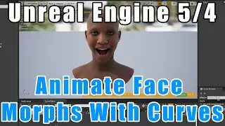 Unreal Engine 5/4 - Animating MetaHuman Face Morphs Without The Control Rig