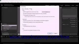 Lightroom Classic CC Tutorial Customizing Catalog Settings Adobe Training
