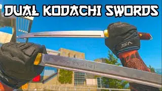 DUAL KODACHI SWORDS in Modern Warfare 2 ⚔ (NEW SEASON 2 MELEE WEAPON GAMEPLAY)