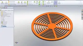 Варьирование эскиза в массиве (pattern) SolidWorks (Tips and Trics 7/10)