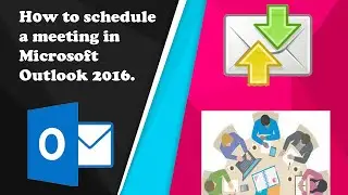 How to schedule a meeting in Microsoft Outlook 2016 | technotubebd