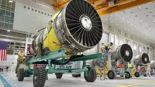 Inside US Air Force Facility Repairing US Most Powerful Jet Engines