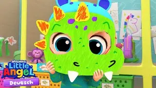 Ich mag den Kindergarten | Kinderlieder mit Klein Joni | Little Angel Deutsch