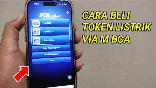 Cara Beli Token Listrik Via M Banking BCA Terbaru