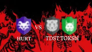 hurt vs tDST & ToKsbl [3/3] | wildcraft | pvp | arena | TheNakyrennoe