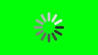 ФУТАЖ ЗАГРУЗКА Loading Circle   Green Screen Footage Free Download