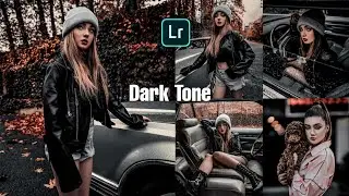 How to edit Dark Tone using lightroom mobile app,Dark tone editing tutorial, Dark preset in DNG
