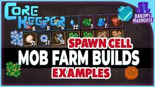 Spawn Cell Mob Farm Build Examples | Core Keeper 1.0