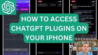 How to access ChatGPT Plugins on your iPhone's Open AI App.