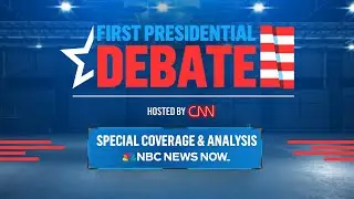 WATCH: Biden, Trump 2024 First Presidential Debate, Hosted by CNN