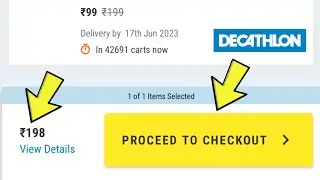 Decathlon App Me Shopping Kaise Kare | Decathlon Shopping App Se Order Kaise Book Kare