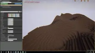UE4 WIP Minecraft terrain generation version 1. Tell me if you want to see a tutorial about this.