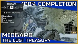 God of War Ragnarök - The Lost Treasury (Midgard) - 100% Completion