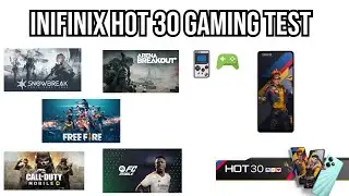 Inifinix HOT 30 Gaming Test 📲🔥