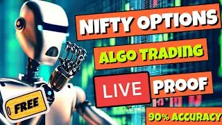 Nifty Options Algo Trading with 90% accuracy for FREE  !! First Time In india