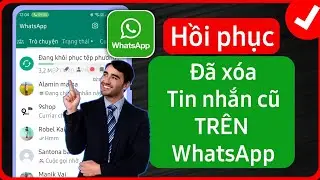 Cách khôi phục tin nhắn đã xóa cũ trên WhatsApp | Khôi phục trò chuyện WhatsApp