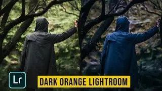 Tutorial Edit Dark Orange Tone | Lightroom CC | Android