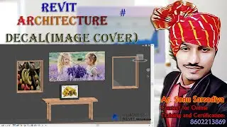 Decal | Texture Images | Revit Architecture | Revit Tutorial | Autodesk Learners | Sonu Sarsodiya