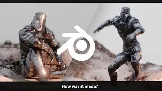 Tutorial on how i created knight scene with Blender 2.93 EEVEE