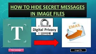 How to hide secret messages in image files | Steghide | How to use steghide | secret message | Urdu