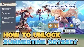 How to Unlock Summertime Odyssey Event | Genshin Impact