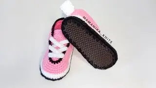 HOOKED SNEAKERS / BOOTIES WITH RUBBER SOLE / SOLE 11 CM /