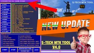 NEW UPDATE !! S-TECH MTK TOOL V4.0 - MTK_QC || Best Tool For Repair And Unlock Solution 2022