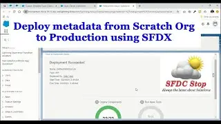 Deploy metadata from Scratch Org to Sandbox/Production Environment using SFDX
