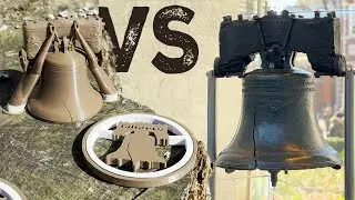 3D Printed Liberty Bell Vs. The Real Thing!