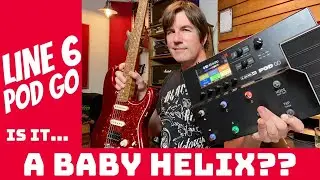 IS IT... A BABY HELIX? Line 6 POD GO