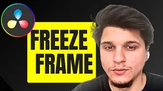 davinci resolve 19 how to freeze frame