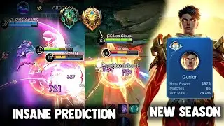 This Gusion Prediction Shocked Everyone! | 74% Win Rate Gameplay