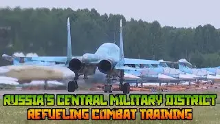 Russias Central Military District Refueling Combat Training In Chelyabinsk Region