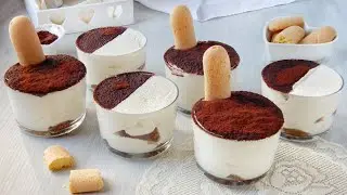 "TIRAMISÙ" MONOPORZIONE - Dessert Veloce Pronto in 5 minuti - Senza Uova, Glutine e Lattosio - GFW