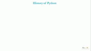 python history | python tutorial for beginners