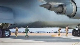 Starting US Air Force Massive 420 Tons Plane - US Largest Aircraft