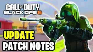 Black Ops 6: NEW UPDATE PATCH NOTES! Fixed Errors and Improved UI (26th October)