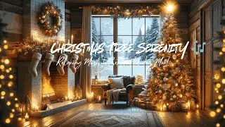 Christmas Tree Serenity 🎶 | Relaxing Music to Set the Holiday Mood