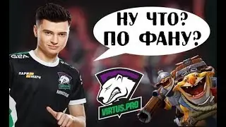 ПУДЖ и РИКИ от ВИРТУС ПРО! / ФАНОВАЯ ИГРА в ФИНАЛЕ КВАЛ на МАЖОР