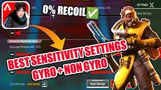 Apex Legends Mobile Sensitivity Settings✅ Gyroscope Controls Tips & Tricks