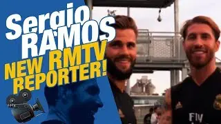 Sergio Ramos, Real Madrid TVs new reporter!