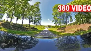 Поездка к озеру в 360 VIDEO