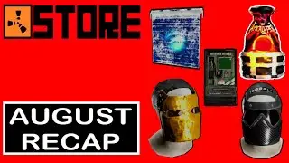 RUST Console | August Skin Store Recap