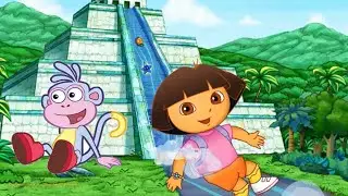doras number pyramid adventure | dora and boots game | dora the explorer number pyramid adventure
