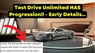 Test Drive Unlimited Solar Crown HAS Progression… & It TOOK How Long to GET a Bugatti?!