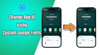 Custom Google Fonts Integration in Ionic App | Ionic 7 Finance App UI