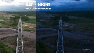 Day To Night Effect Two Minutes Process Editing | Photoshop Tutorial