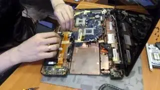 Как разобрать Packard Bell TS11 Disassembly + замена процессора на Core i7 (часть 1)